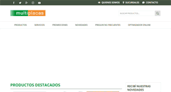 Desktop Screenshot of multiplacas.com.ar